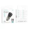 Incarcator auto Borofone BZ23 Noble QC3.0 (Type-C) [Transparent-Black]